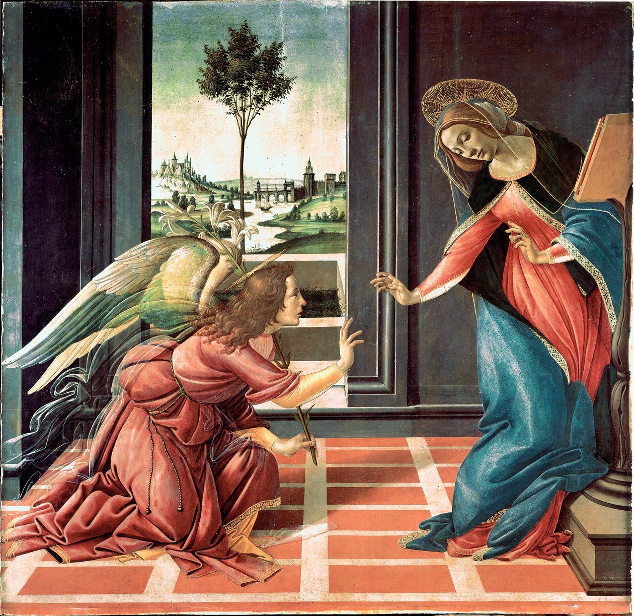 Cestellon ilmestys, 1489 tekijältä Sandro Botticelli