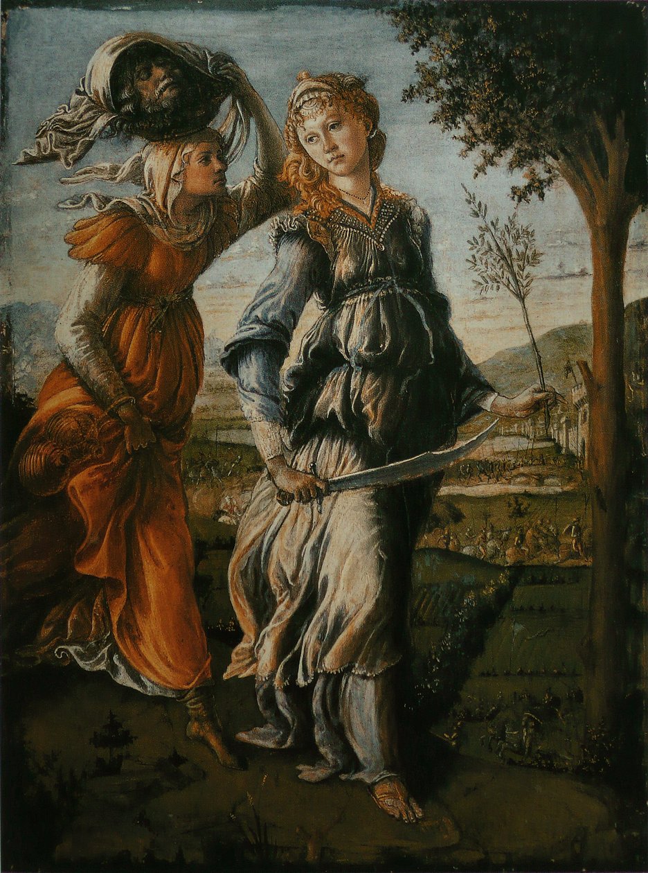 Juditin paluu Betuliaan tekijältä Sandro Botticelli