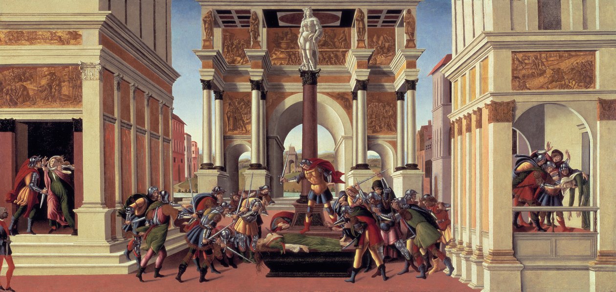 Lucretian tarina, 1500 tekijältä Sandro Botticelli