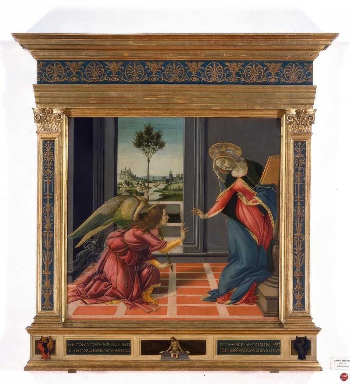 Julistus Marialle tekijältä Sandro Botticelli