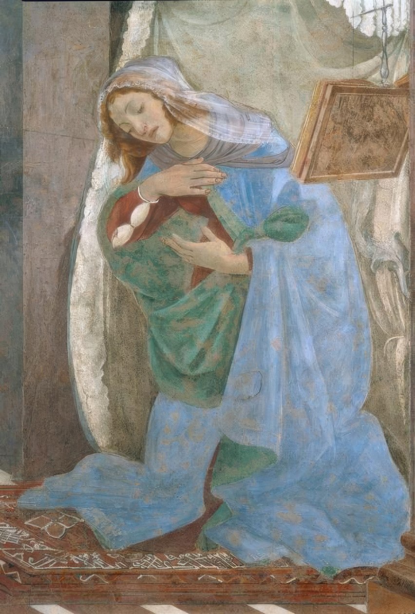 Verkündigung von S.Martino tekijältä Sandro Botticelli