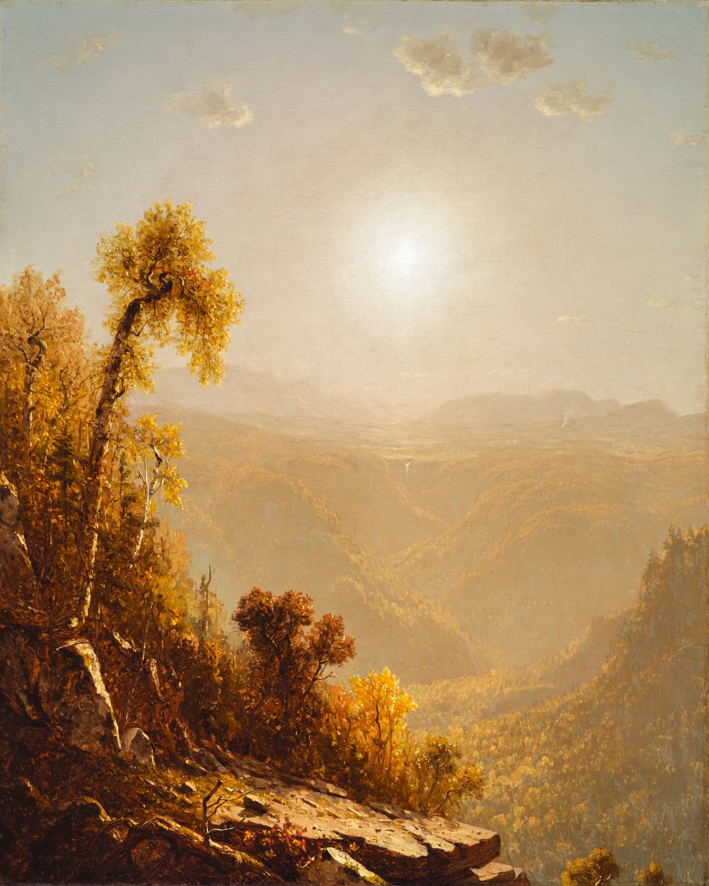 Lokakuu Catskillsissä, 1880 tekijältä Sanford Robinson Gifford