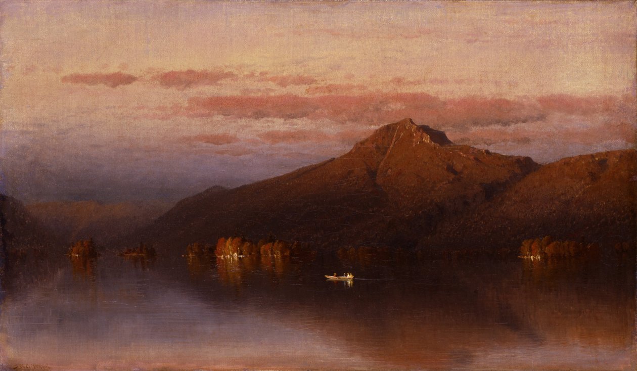 Whiteface -vuori Lake Placidista tekijältä Sanford Robinson Gifford