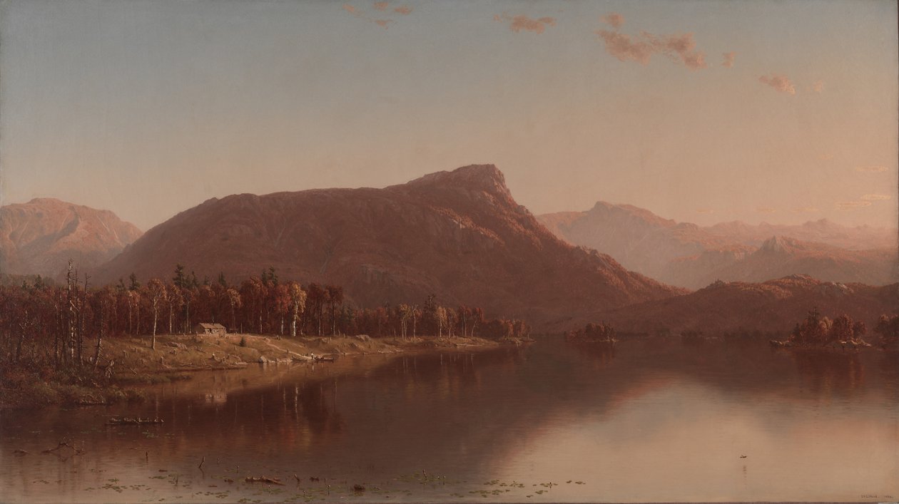 Koti erämaassa, 1866 tekijältä Sanford Robinson Gifford