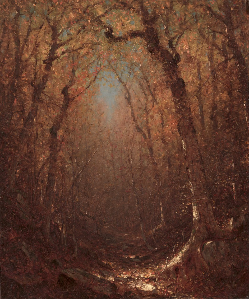 Syksy, metsäpolku tekijältä Sanford Robinson Gifford