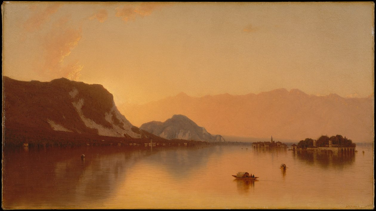 Isola Bella Lago Maggiorella tekijältä Sanford Robinson Gifford