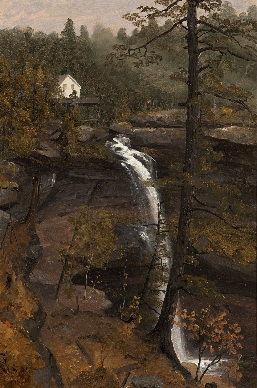 Kauterskill Falls tekijältä Sanford Robinson Gifford