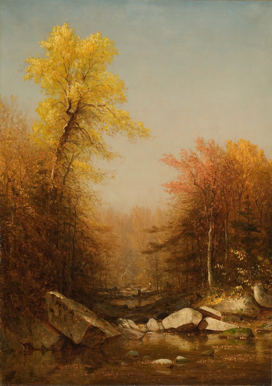 Lokakuu Catskillsissä, 1879 tekijältä Sanford Robinson Gifford