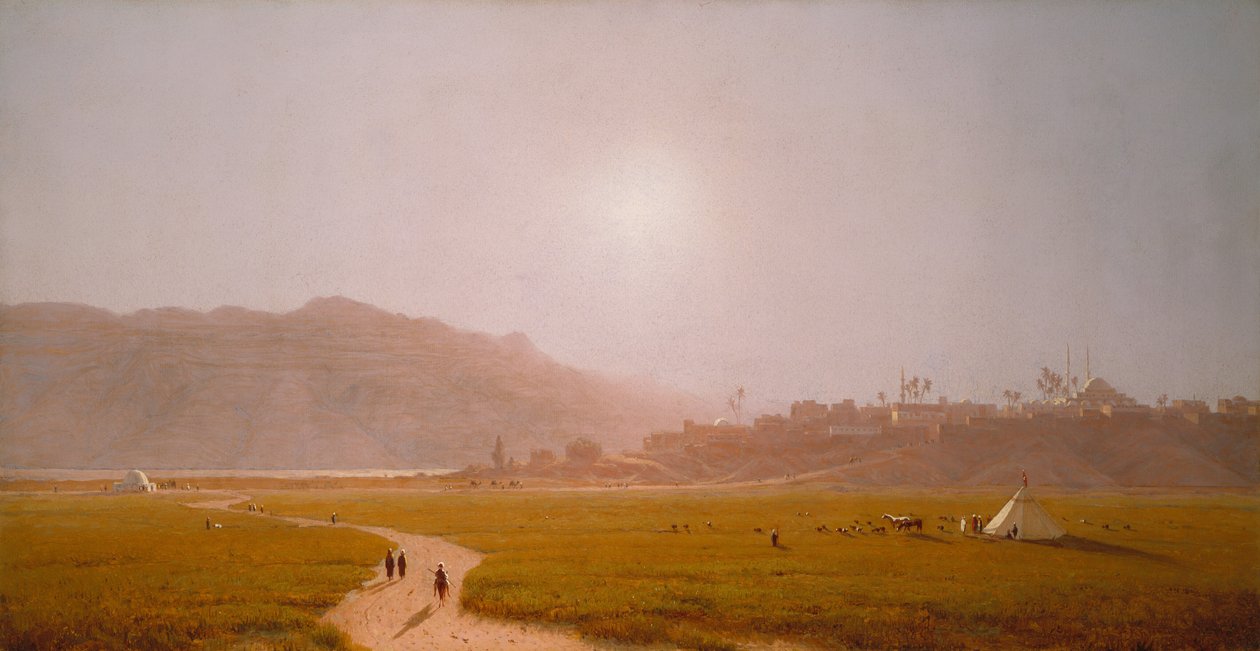 Siout, Egypti tekijältä Sanford Robinson Gifford