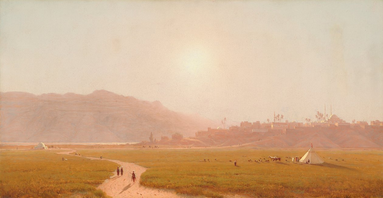 Siout, Egypti tekijältä Sanford Robinson Gifford