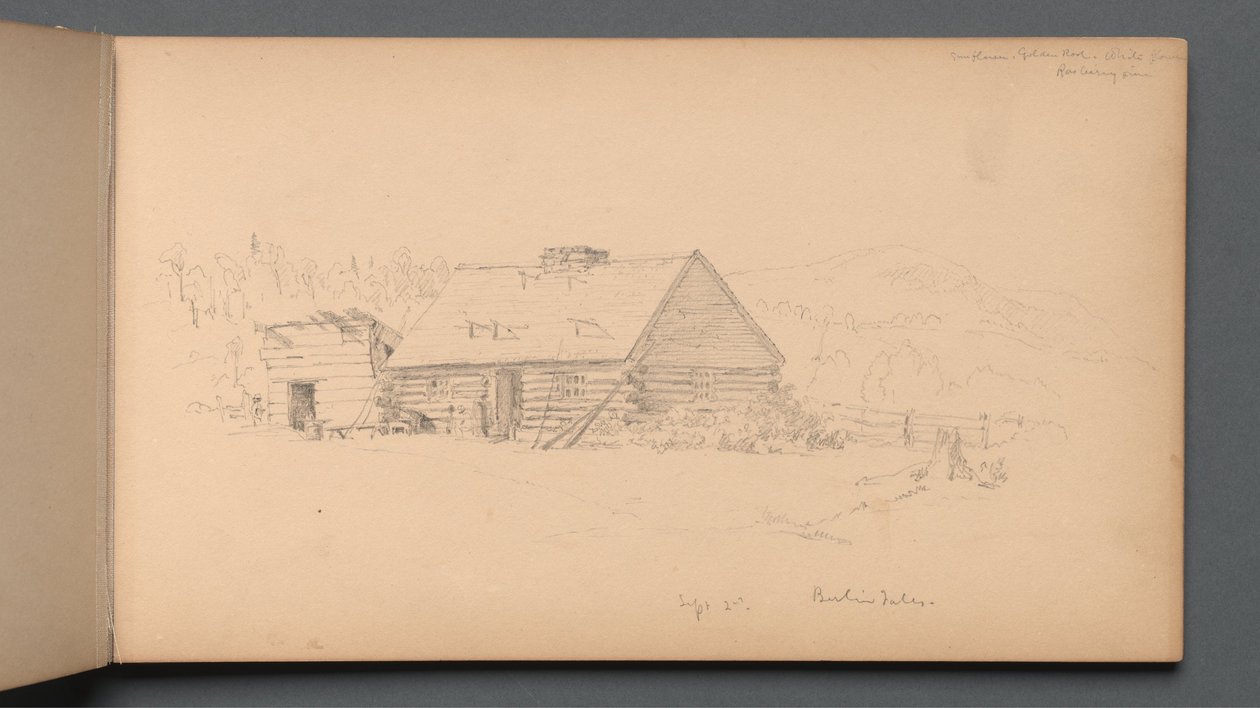 Luonnoslehti, sivu 14: "Berliini kaatuu 2. syyskuuta" tekijältä Sanford Robinson Gifford