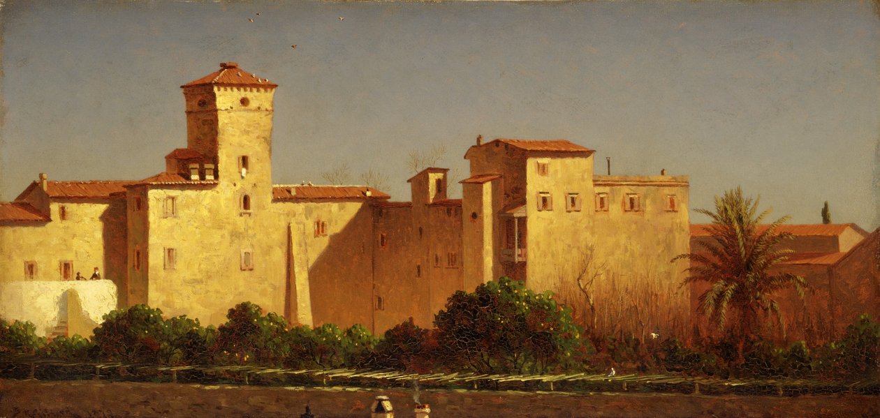 Villa Malta, Rooma tekijältä Sanford Robinson Gifford