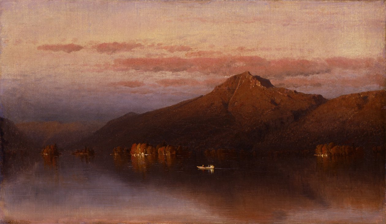 Whiteface Mountain Lake Placidista tekijältä Sanford Robinson Gifford