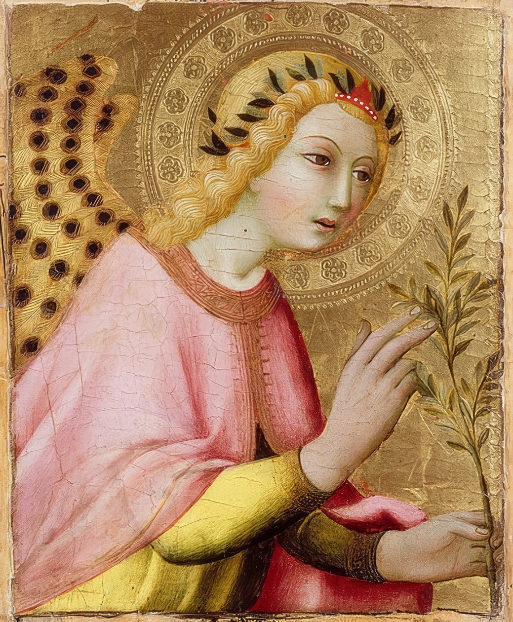 Ilmoituksen enkeli. Noin 1450-1500 tekijältä Sano di Pietro