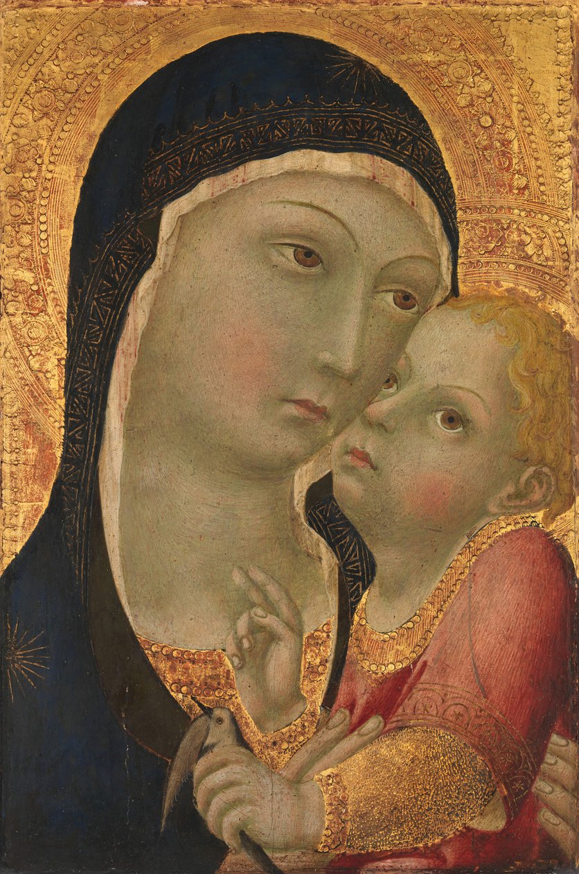 Madonna ja lapsi, noin 1450. tekijältä Sano di Pietro