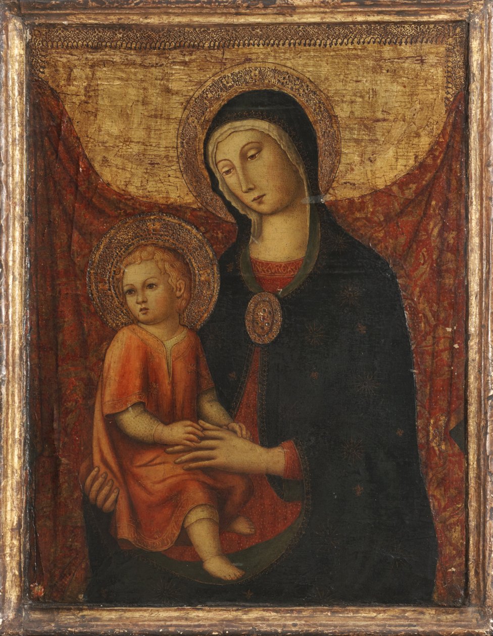 Neitsyt Maria ja Jeesus-lapsi tekijältä Sano di Pietro