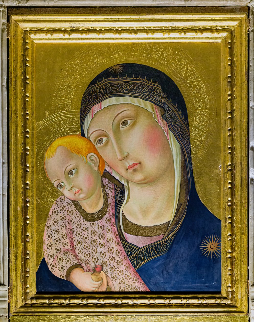 Pilarin Madonna tekijältä Sano di also Ansano di Pietro di Mencio Pietro