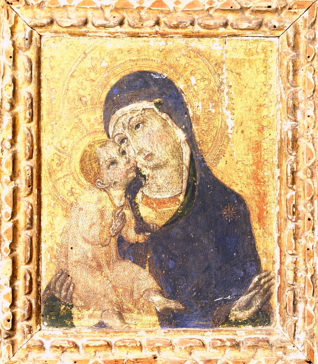 Sano Di Pietron (1406-1481) Madonna lapsen kanssa, 1400-luvun toinen puoli tekijältä Sano di also Ansano di Pietro di Mencio Pietro