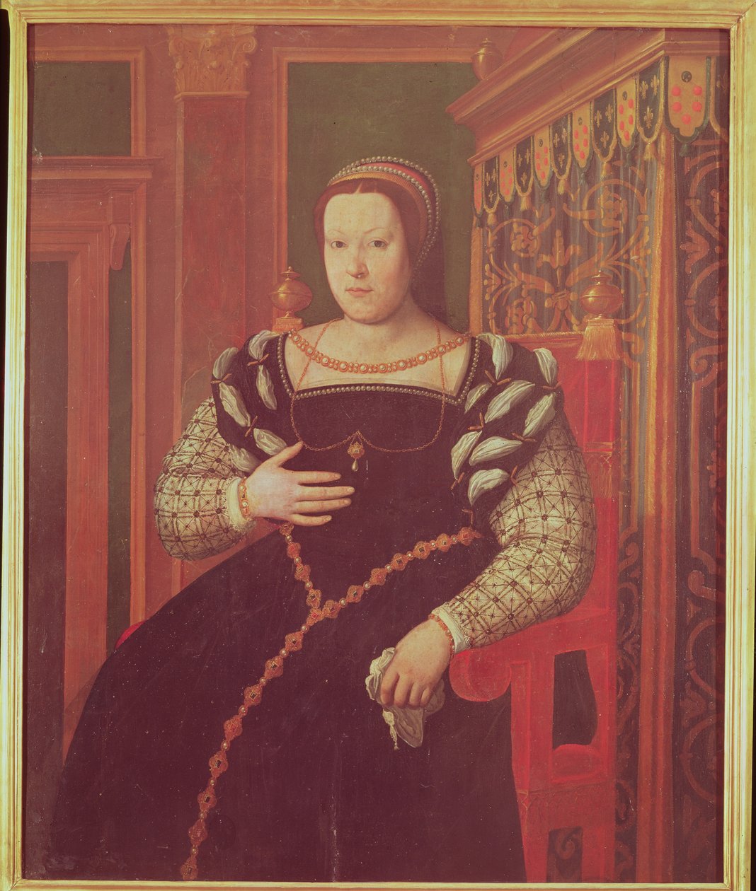 Catherine de Medici, 1585-86 tekijältä Santi di Tito