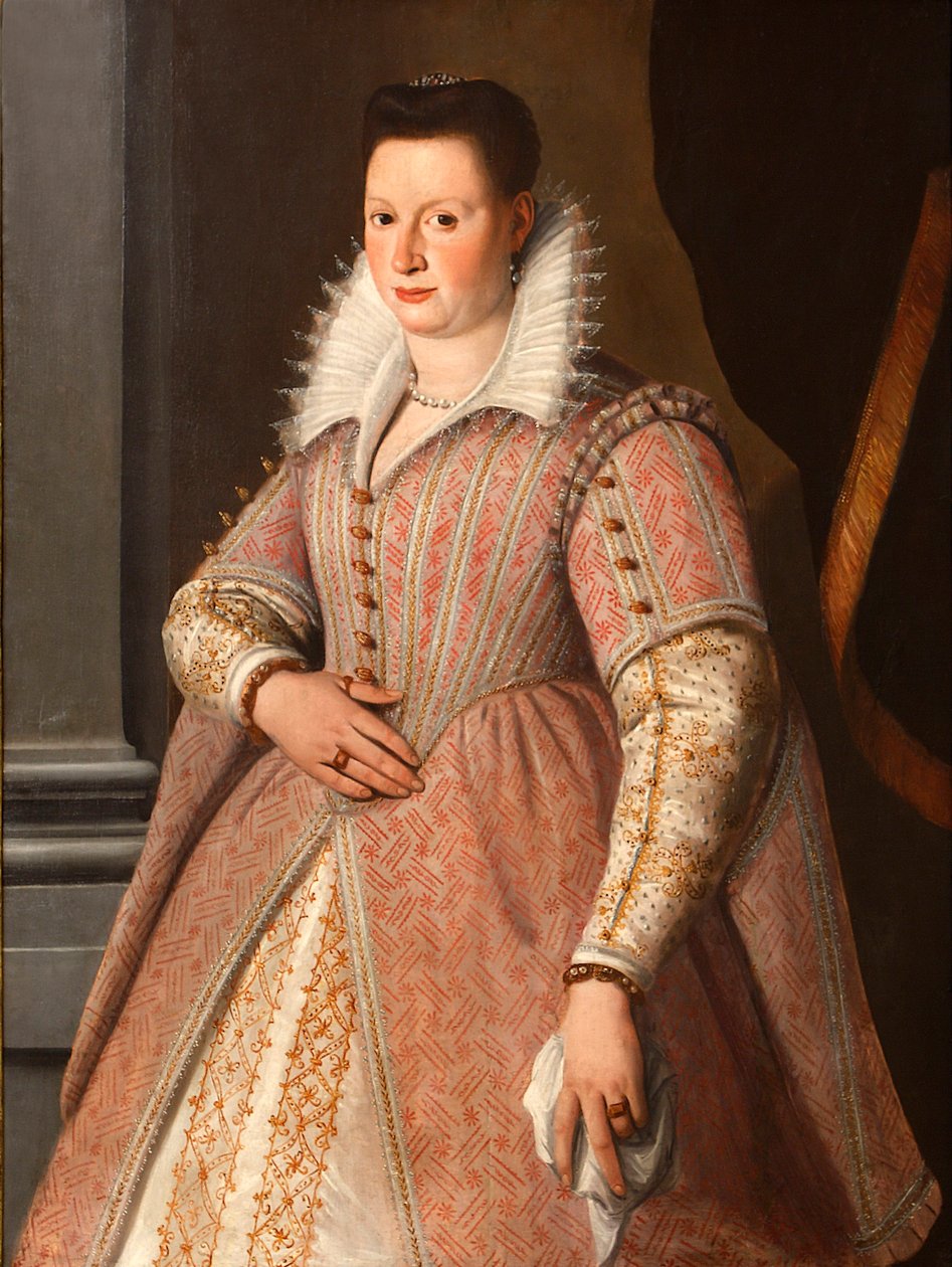 Bianca Cappellon muotokuva 1548-1587, 1500-luku. tekijältä Santi di Tito
