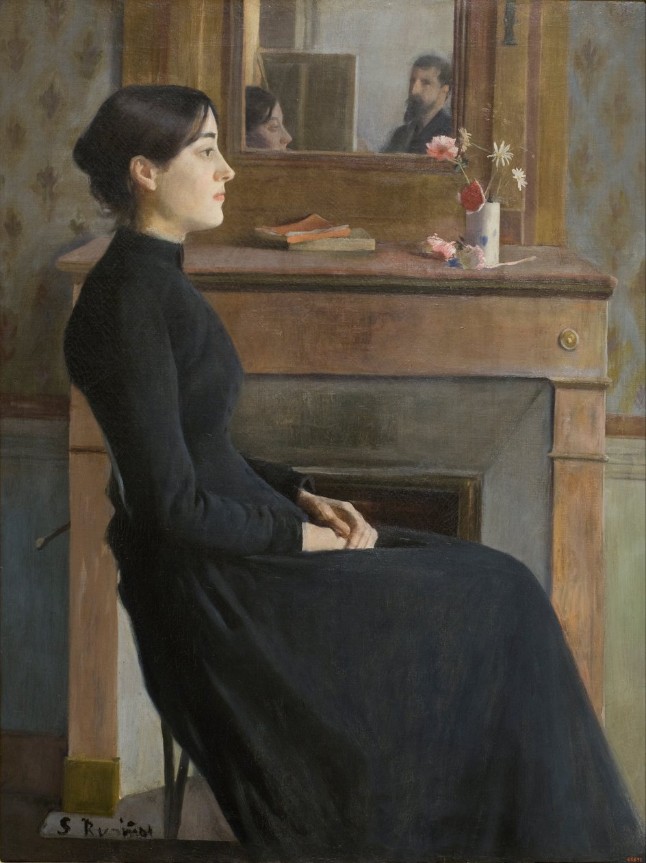Naishahmo tekijältä Santiago Rusiñol
