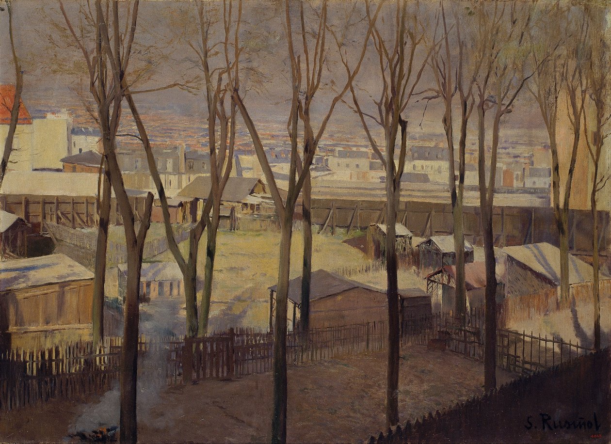 La Butte tekijältä Santiago Rusiñol