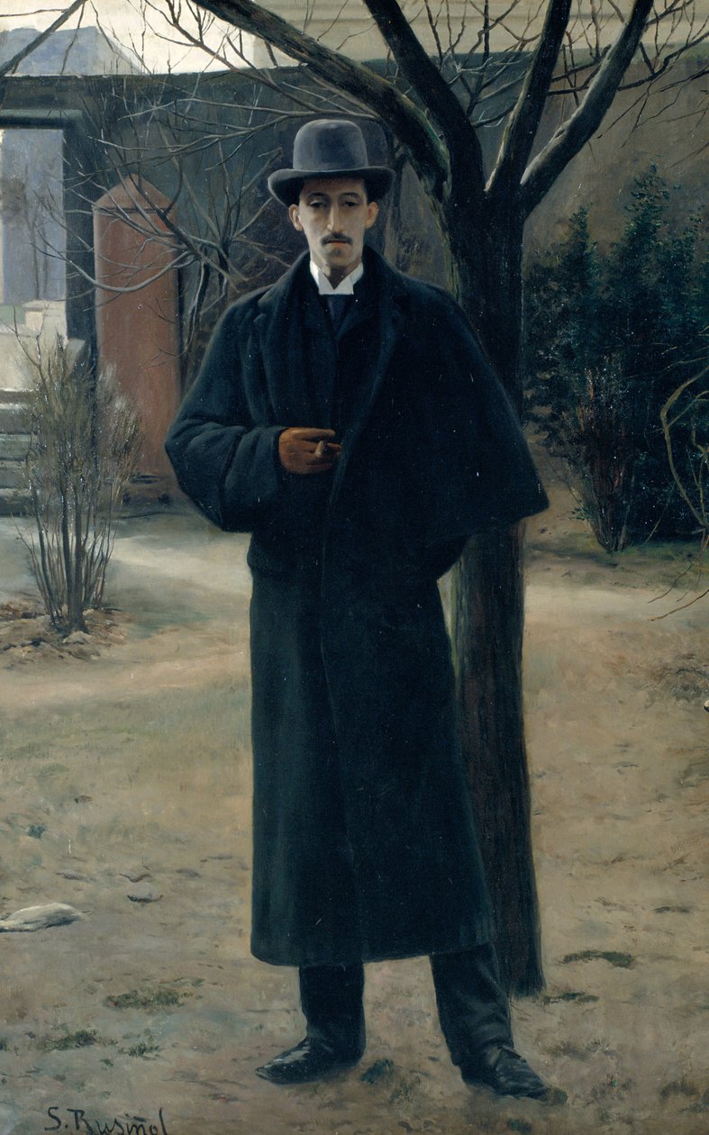 Miquel Utrillon muotokuva tekijältä Santiago Rusiñol
