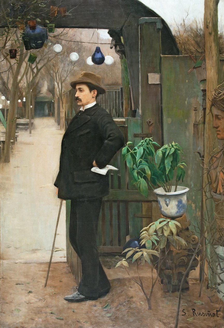 Miquel Utrillon muotokuva tekijältä Santiago Rusiñol