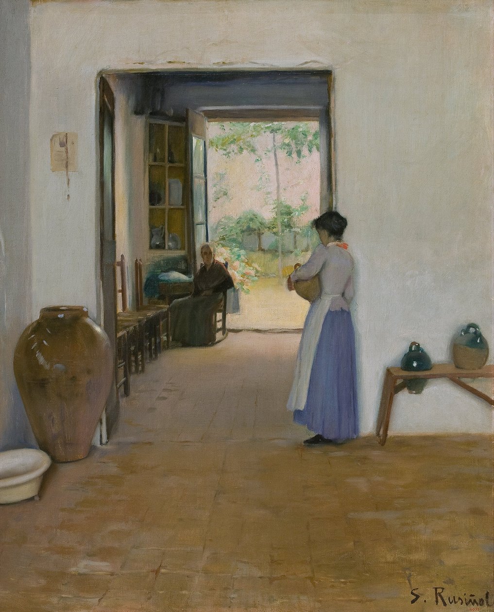 Sitgesin sisustus tekijältä Santiago Rusiñol