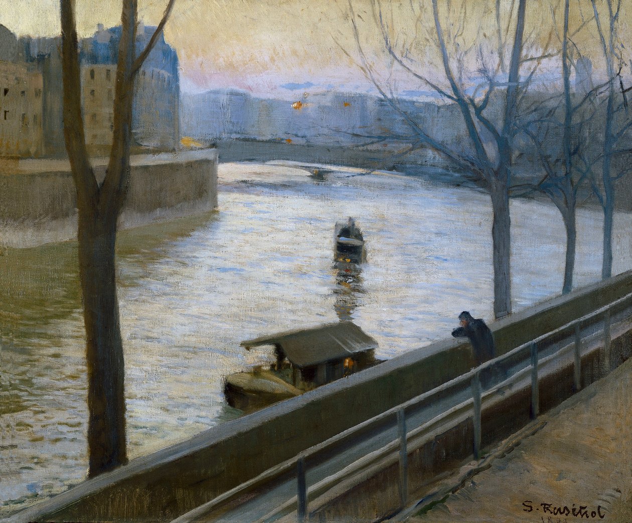 Saint Louisin saari tekijältä Santiago Rusinol i Prats