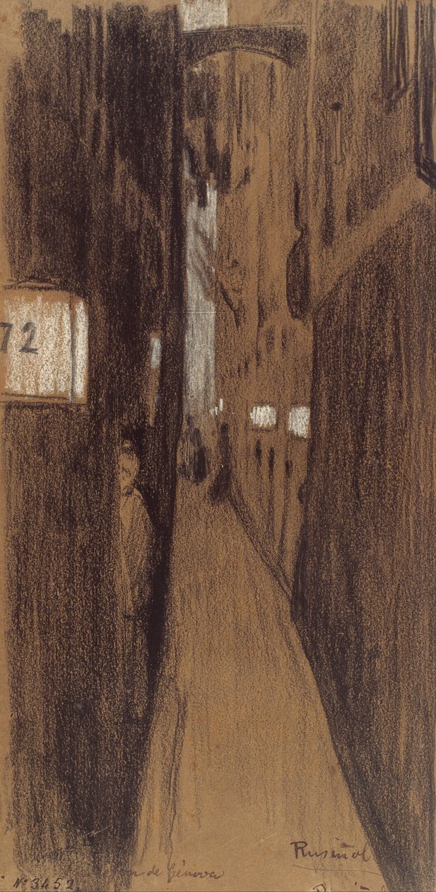 Kuja Genovassa tekijältä Santiago Rusiñol