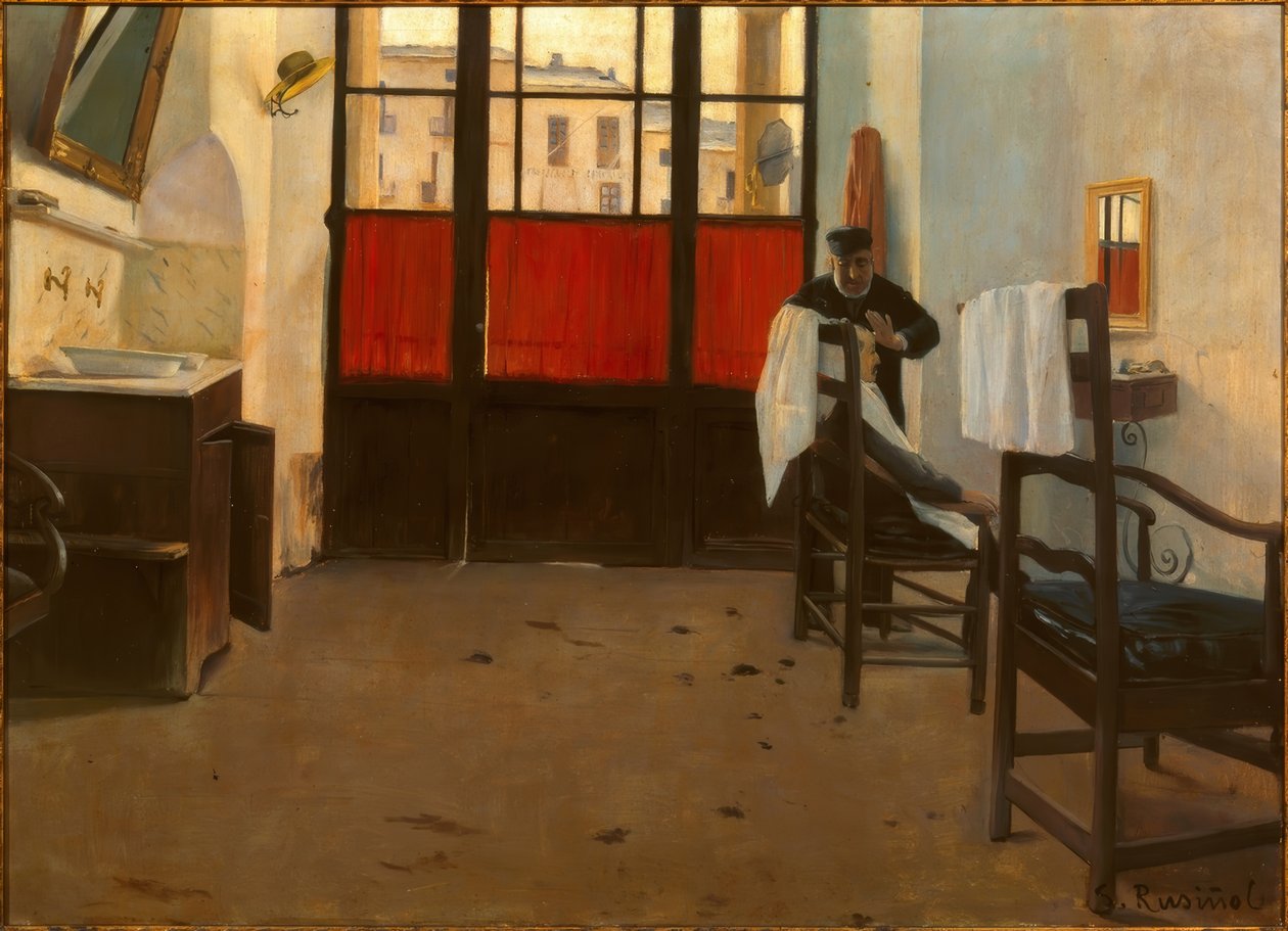 Puigcerdàn kampaaja tekijältä Santiago Rusiñol