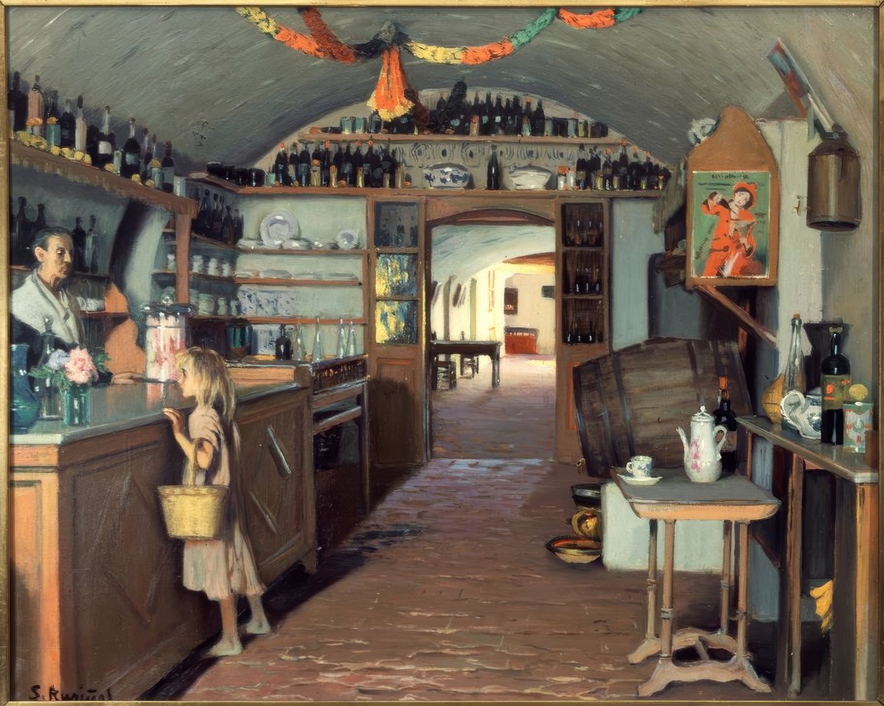 Pieni taverna tekijältä Santiago Rusiñol