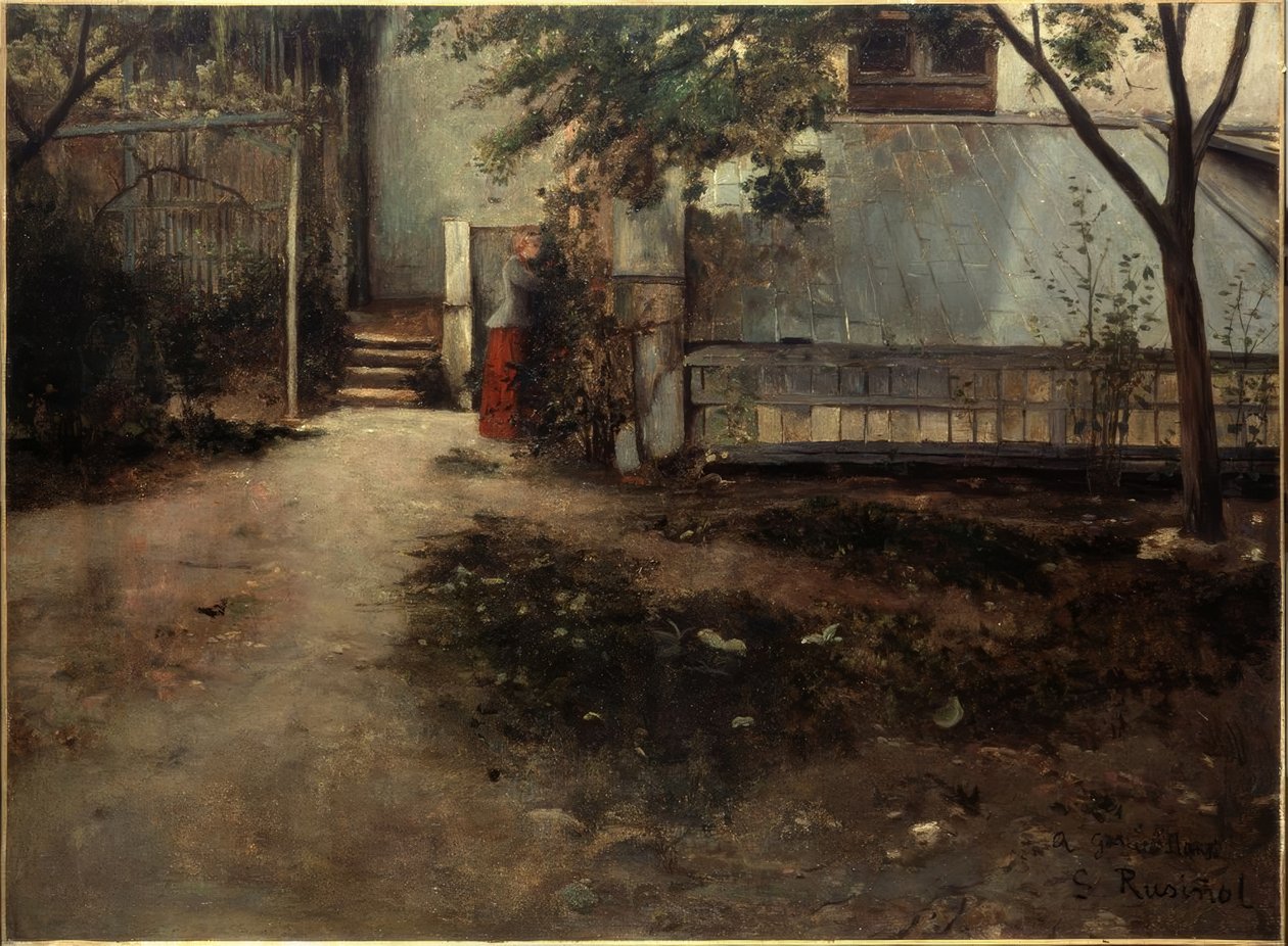 Kotini piha tekijältä Santiago Rusiñol