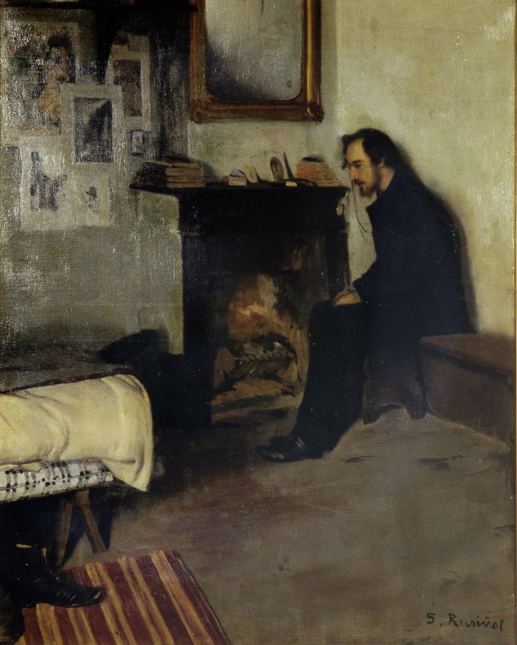 Erik Satie, boheemi tekijältä Santiago Rusiñol