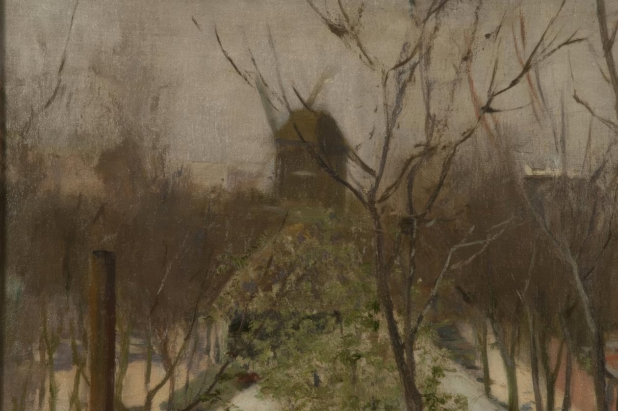 Park von Moulin de la Galette tekijältä Santiago Rusiñol