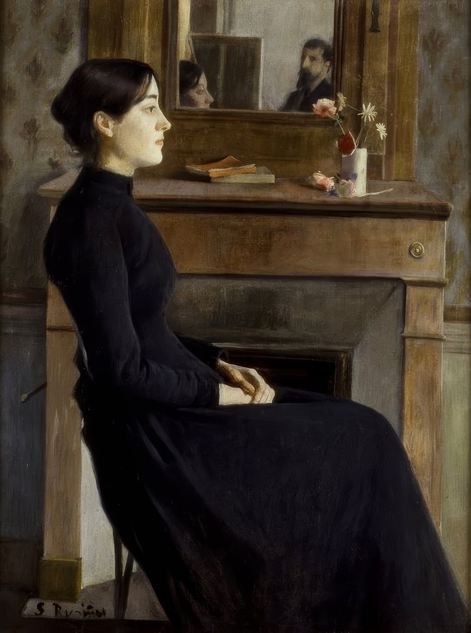 Naisellinen figuuri tekijältä Santiago Rusiñol