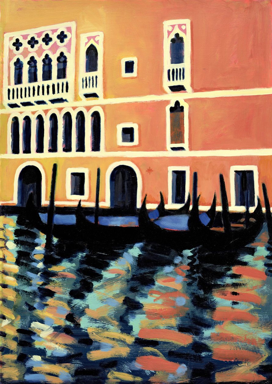 Canal Grande I (öljy kortille) tekijältä Sara Hayward