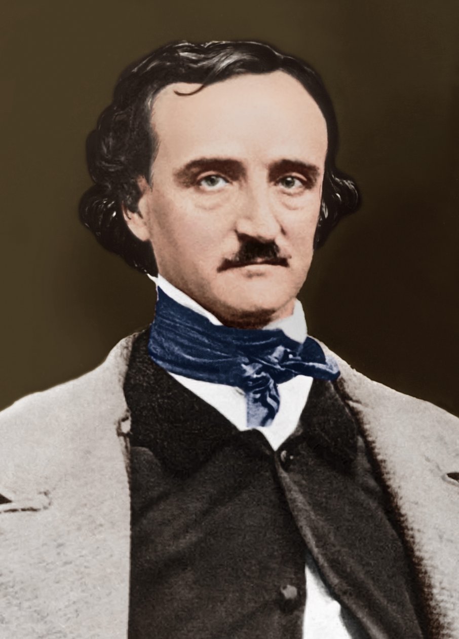 Edgar Allan Poen muotokuva, n. 1849 tekijältä Sarah Ellen Whitman