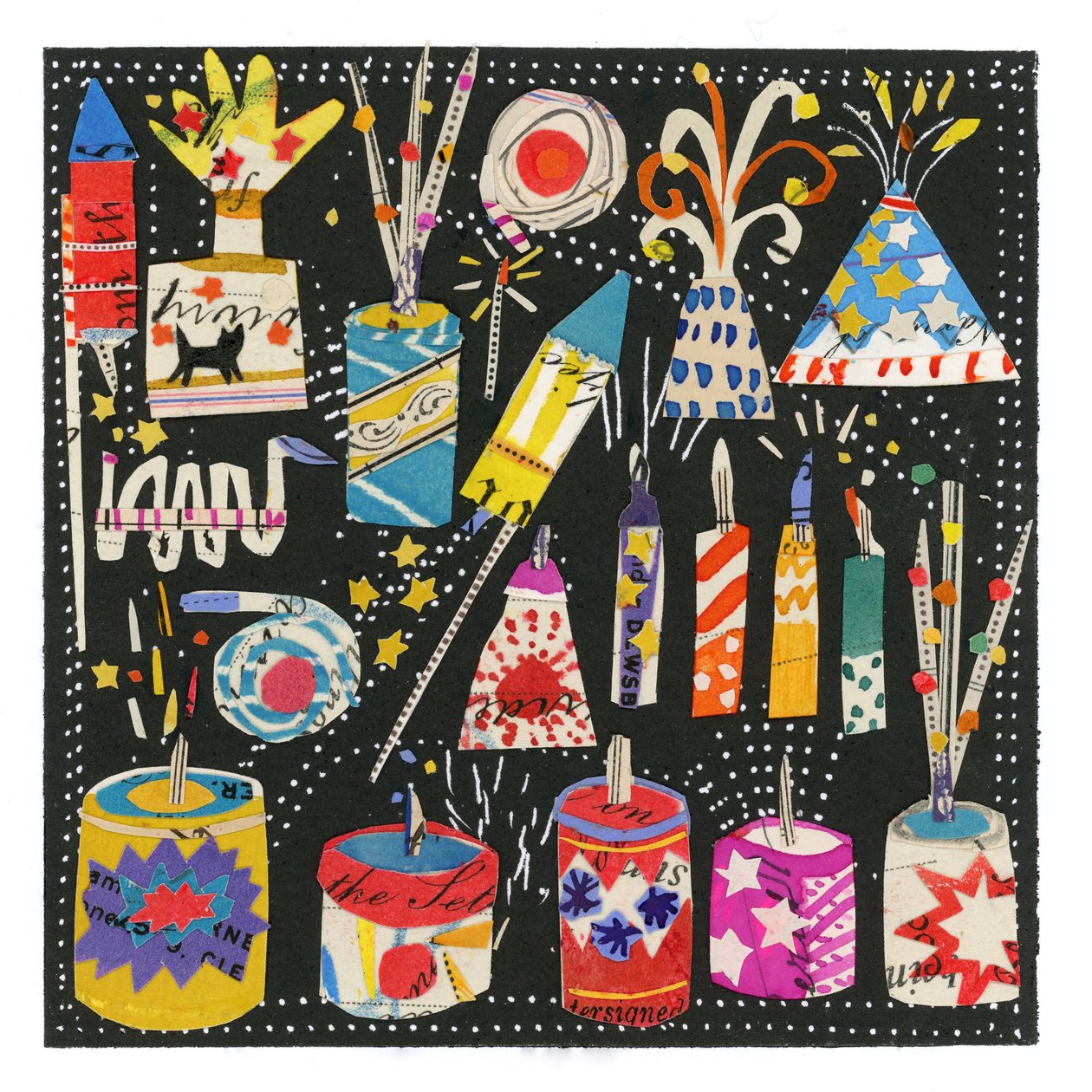 Ilotulitus, 2020 (kollaasi) tekijältä Sarah Battle