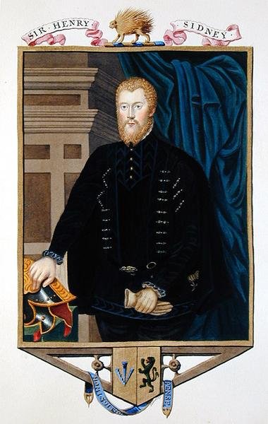 Larawan ni Sir Henry Sidney (1529-86) mula sa 