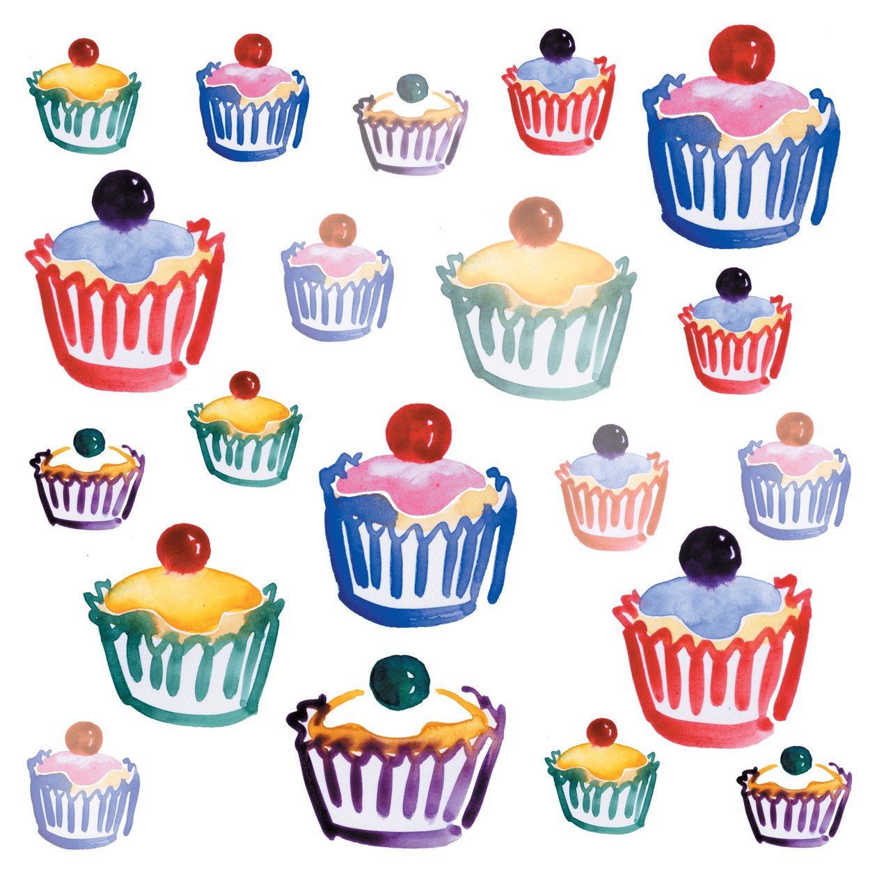 Cupcake Crazy, 2008 (digitaalinen) tekijältä Sarah Hough