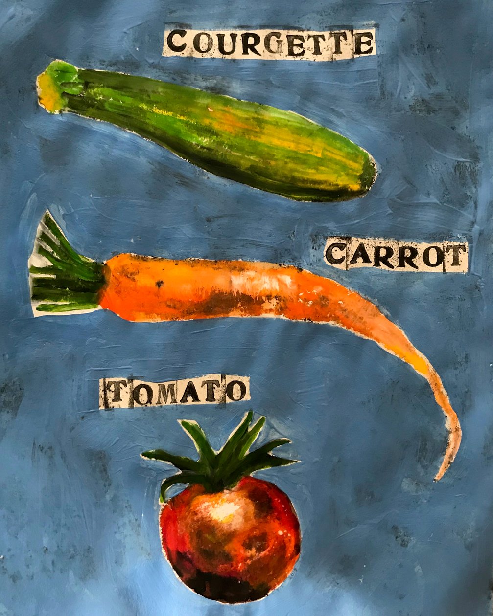 frutas e vegetais, 2023 (aquarela) finlandês tekijältä Sarah Thompson Engels