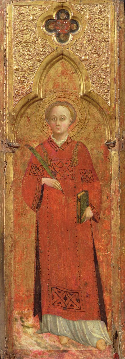 St. Stephen (katso myös 75868) tekijältä Stefano Sassetta