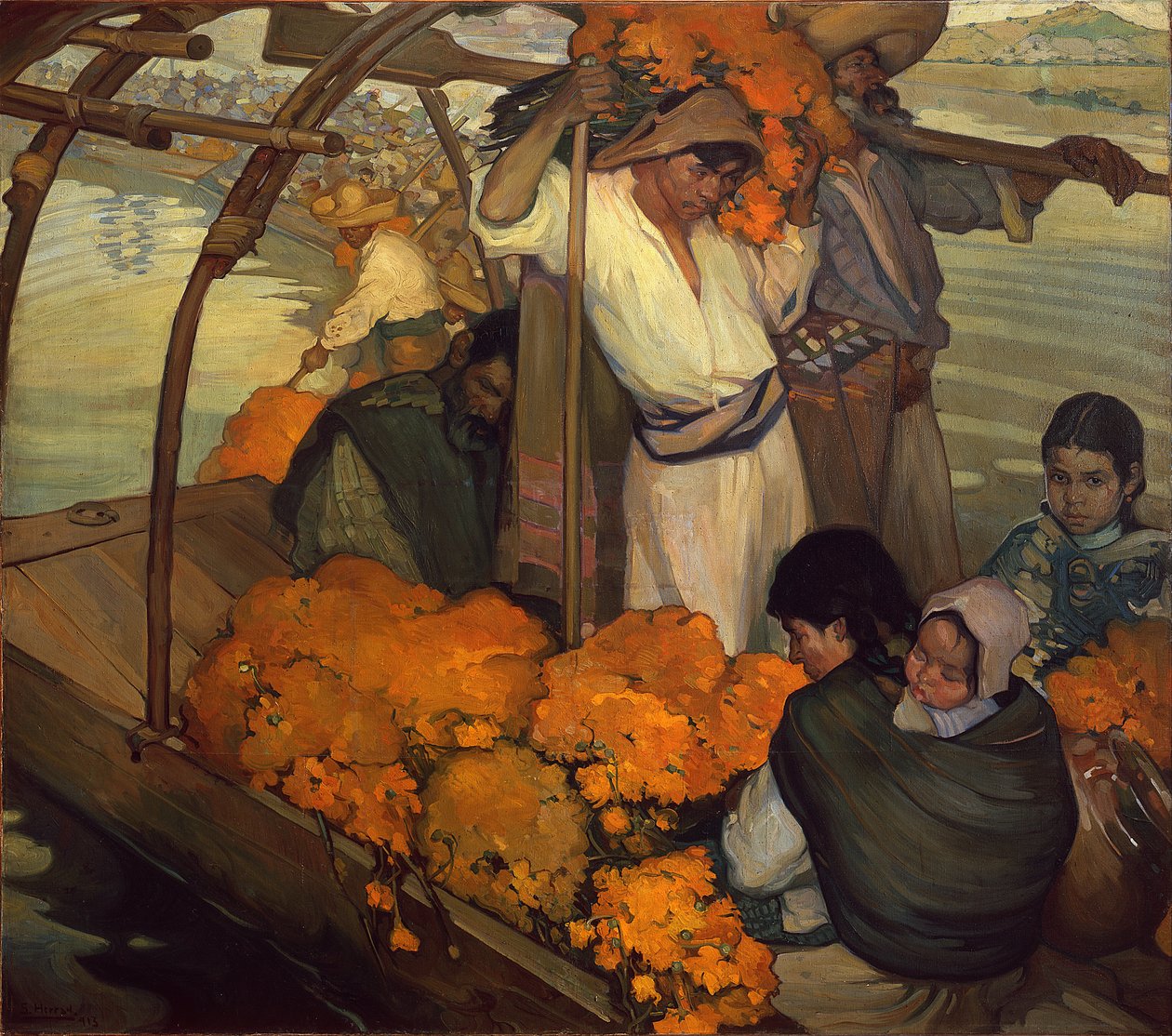 La ofrenda tekijältä Saturnino Herrán