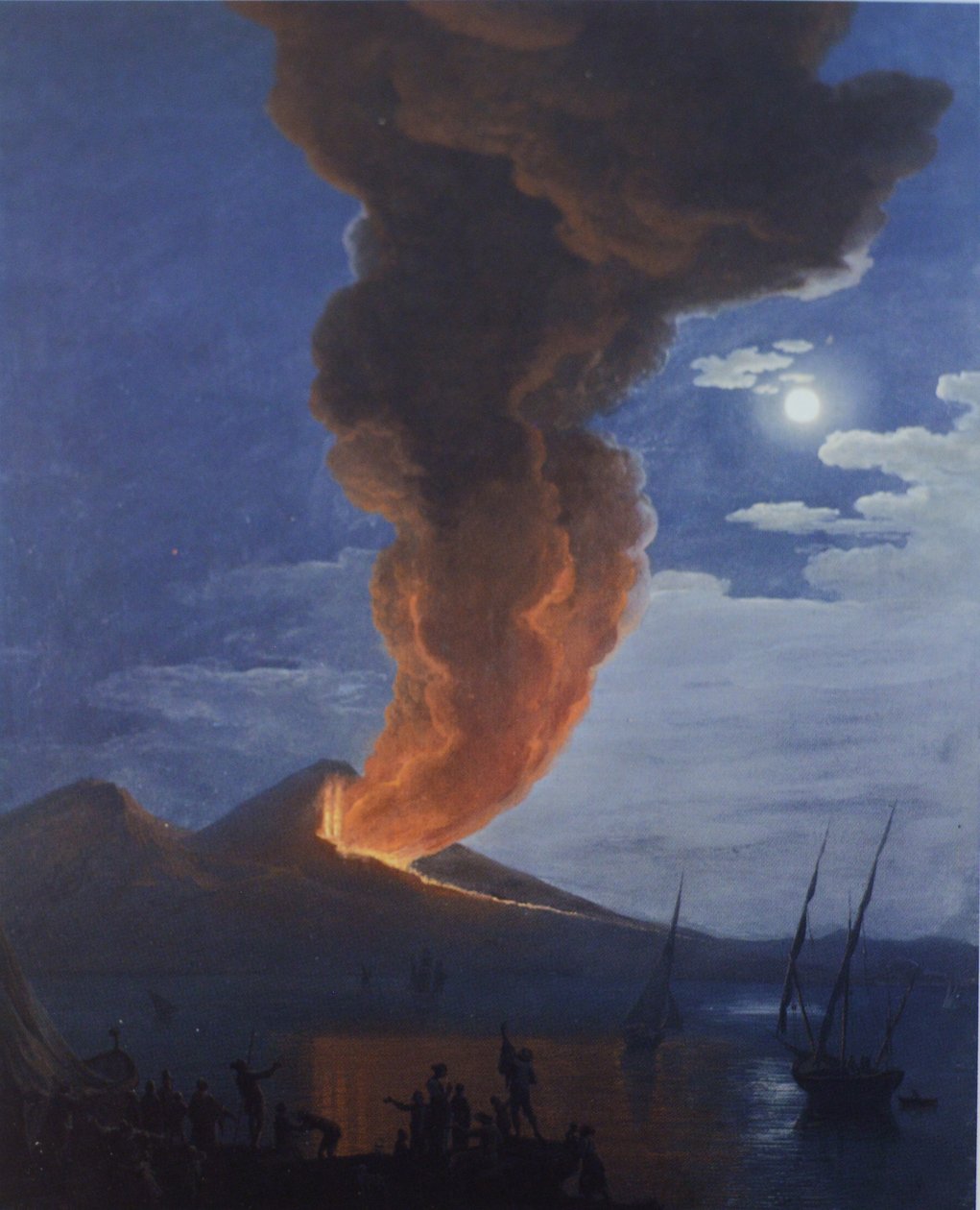 Eruzione del Vesuvio tekijältä Saverio della Gatta