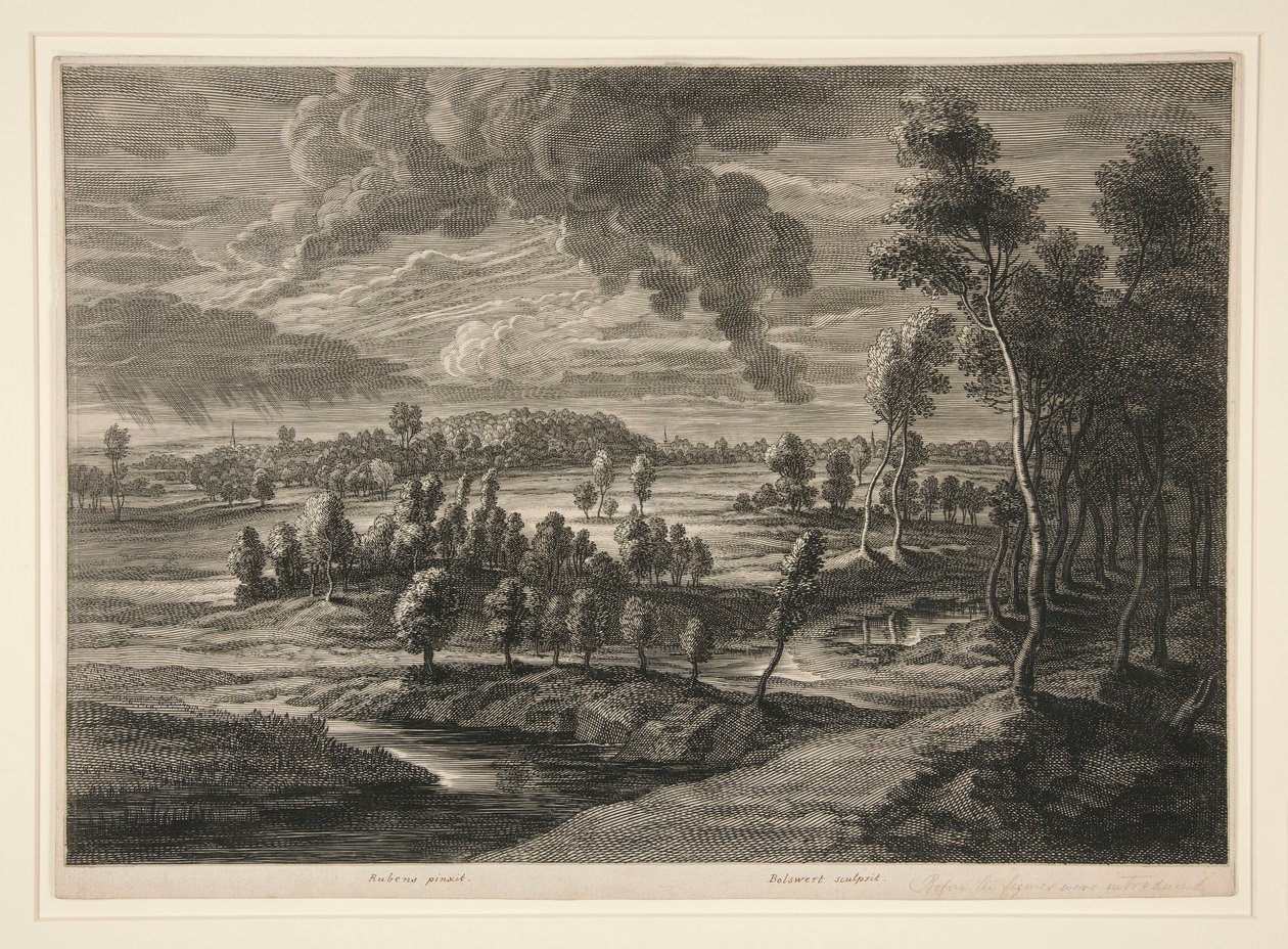 Maaseutumaisema tekijältä Schelte Adams Bolswert