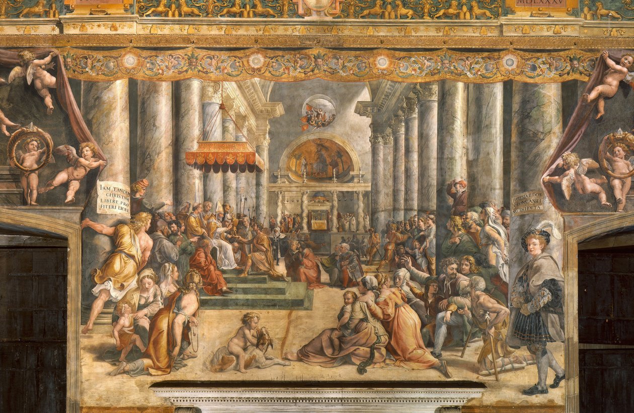La Donación de Roma tekijältä School of Raphael