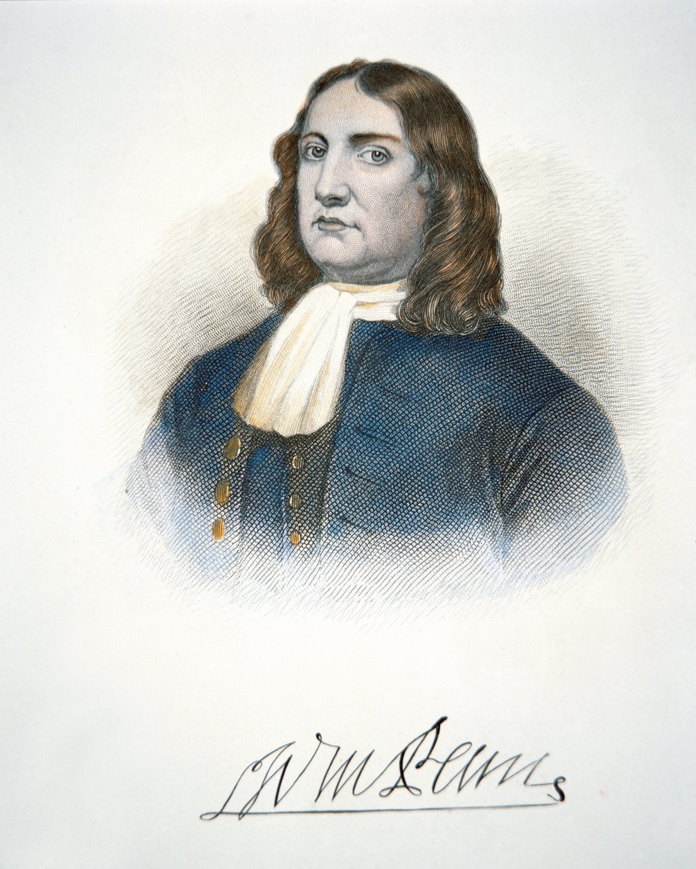 William Penn (väri litho) tekijältä School American