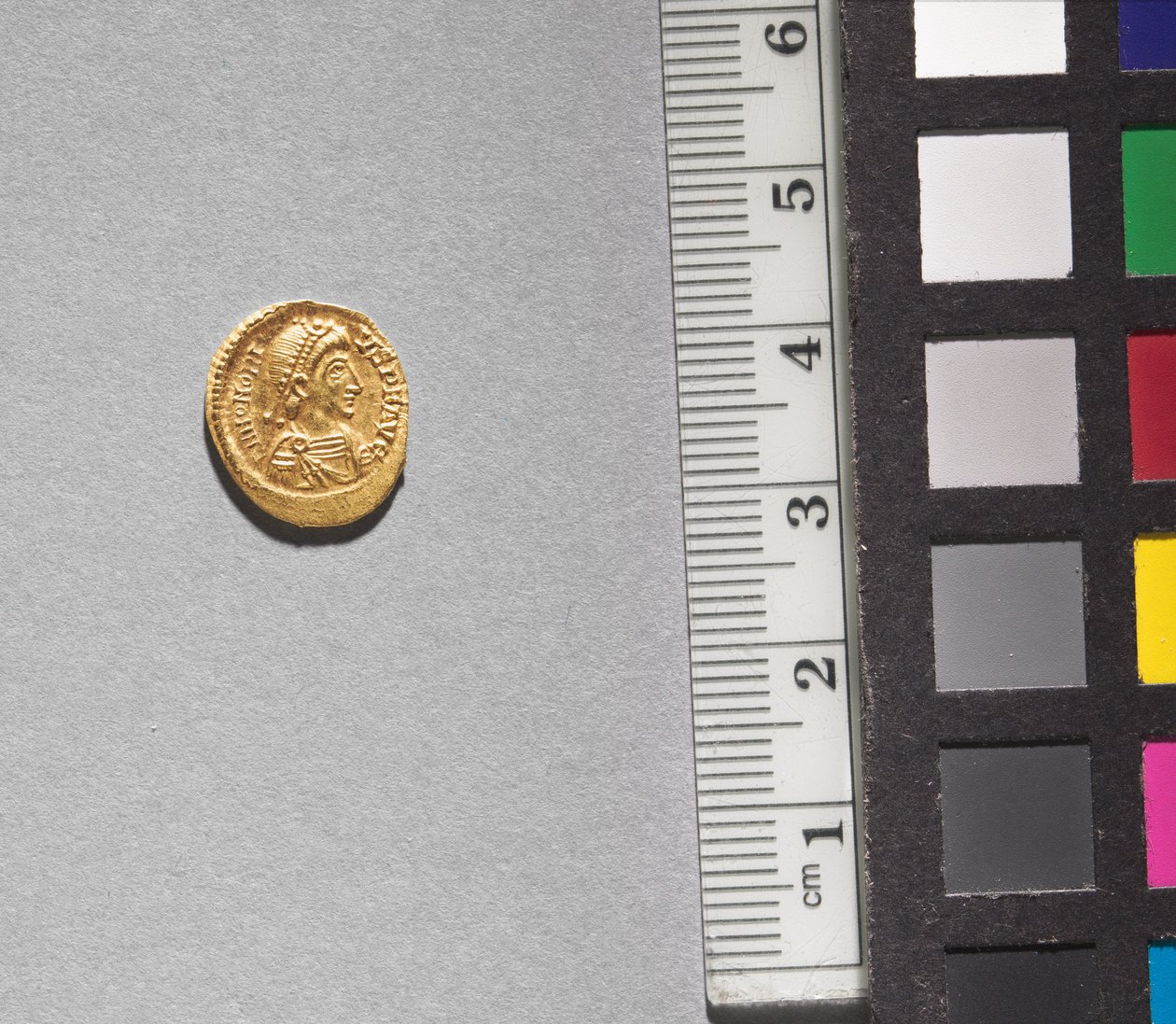 Solidus of Arkadios (kääntöpuoli), 395-408 (kulta) (katso kääntöpuoli CVL 499735) tekijältä School Byzantine